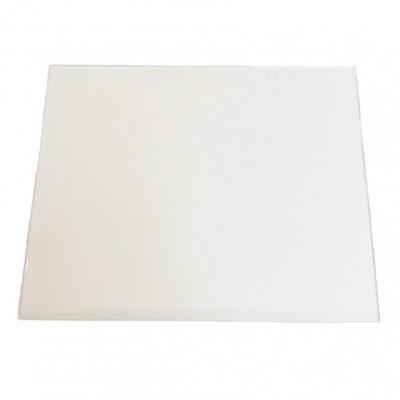 WELDLIN buitenruit Lasglas blank/wit 110X90
